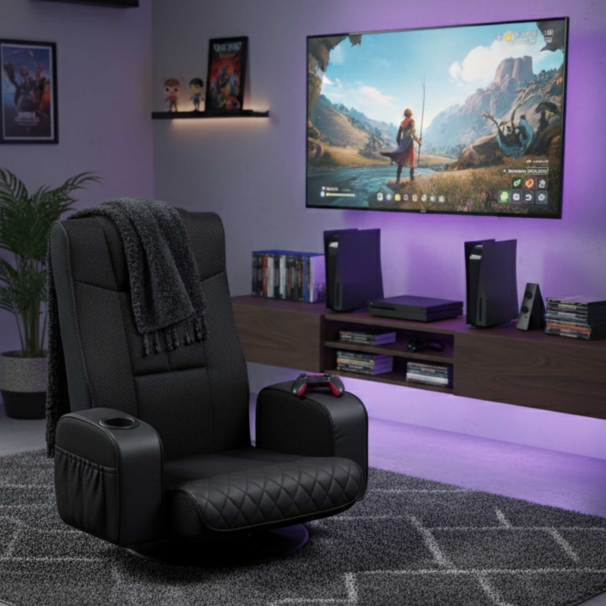 VDD Gaming - Fauteuil gaming - Fauteuil au sol - Fauteuil gaming noir - Fauteuil au sol réglable - VDD World FR VDD Gaming - Fauteuil gaming - Fauteuil au sol - Fauteuil gaming noir - Fauteuil au sol réglable - VDD World FR