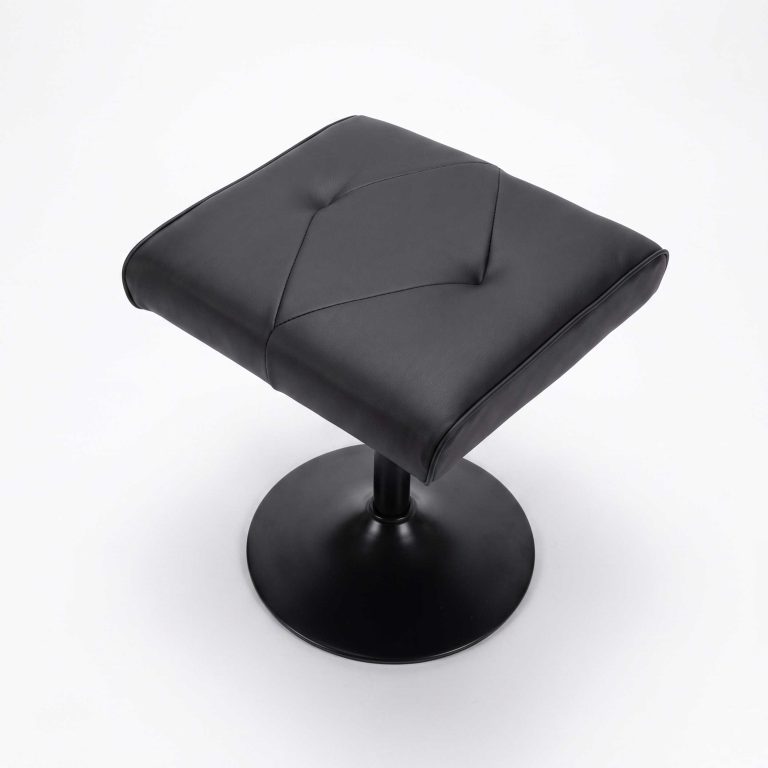 VDD - Repose-pieds - Repose-pieds - Réglable en hauteur - Noir
