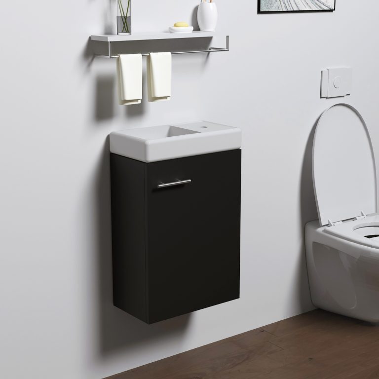 VDD – Meuble de salle de bains – Meuble de salle de bains sans lavabo – Meuble de salle de bains - image alternative