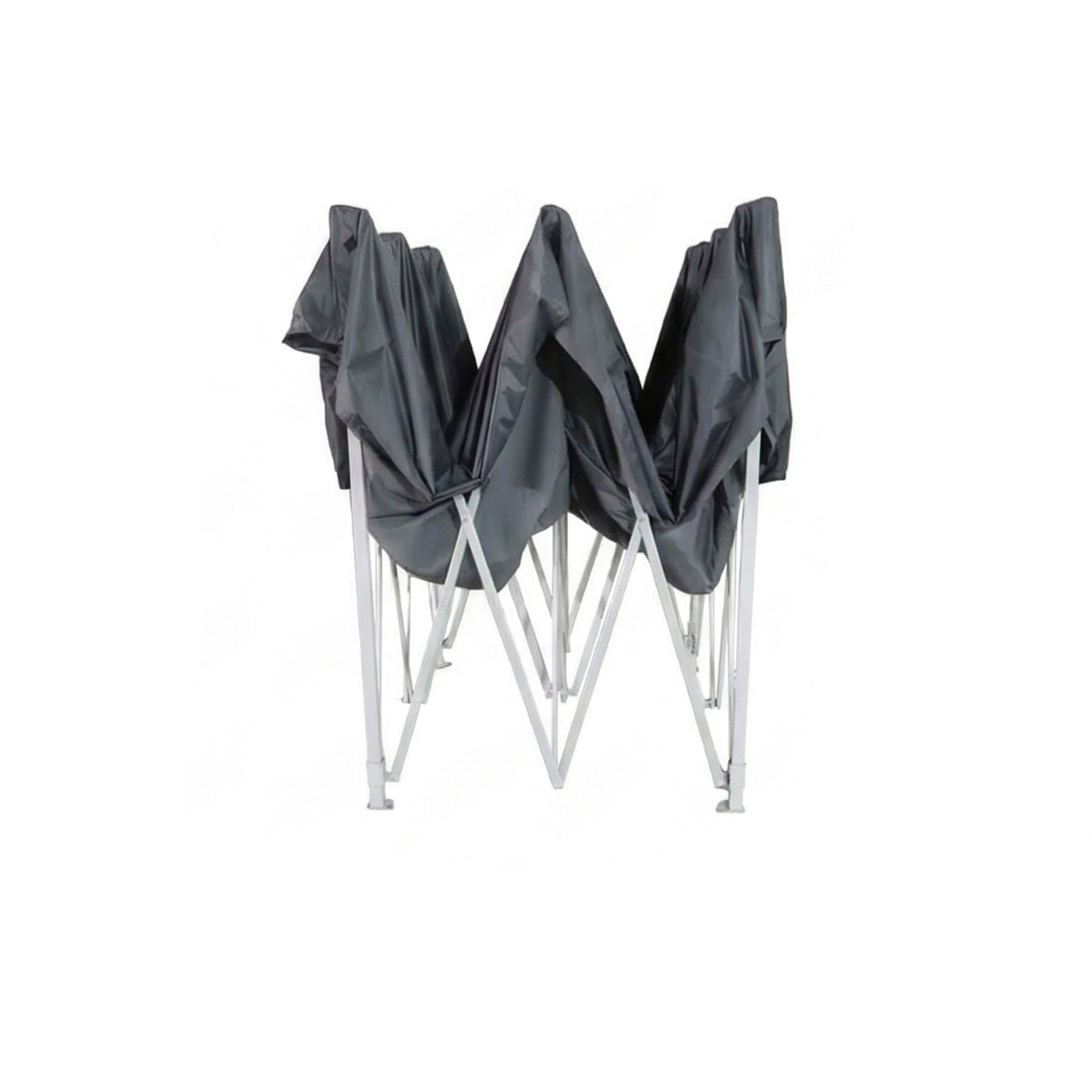 Tente de fête ANTHRACITE grise 3m x 3m pliable - VDD World FR Tente de fête ANTHRACITE grise 3m x 3m pliable - VDD World FR