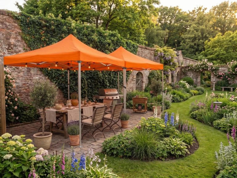 VDD - Tente de fête Easy Up - Pavillon - Pliable et portable - Tente pour événements - Camping - image alternative