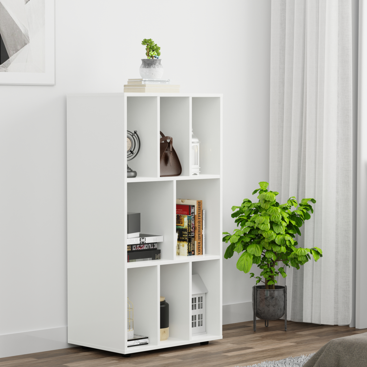 Armoire de rangement pour vinyles LP - armoire à disques - étagère de rangement - étagère à disques - image alternative