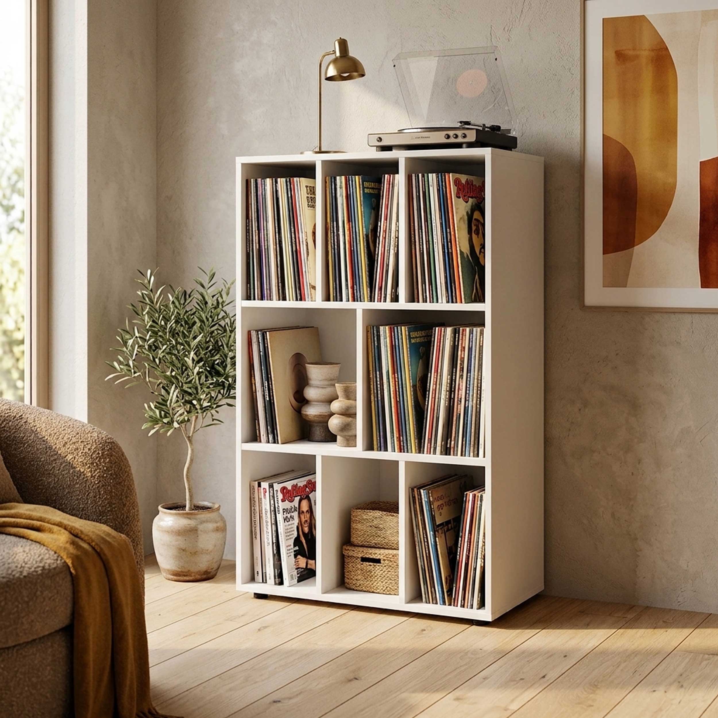 Armoire de rangement pour vinyles LP - armoire à disques - étagère de rangement - étagère à disques - VDD World FR Armoire de rangement pour vinyles LP - armoire à disques - étagère de rangement - étagère à disques - VDD World FR