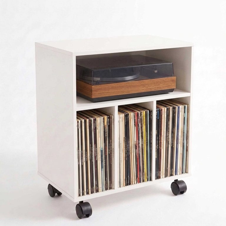 VDD - Armoire - Armoire de rangement - Système de rangement pour vinyles - Armoire pour vinyles