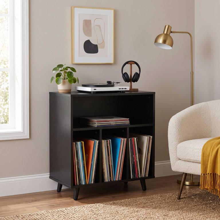 VDD - Armoire - Armoire de rangement - Système de rangement pour vinyles - Armoire pour vinyles - image alternative