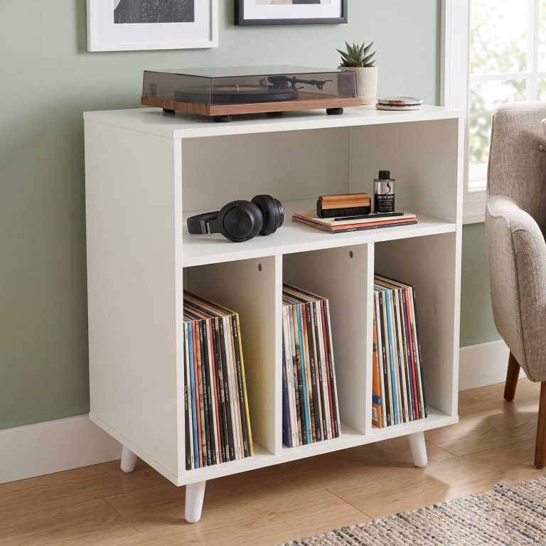 VDD - Armoire - Armoire de rangement - Système de rangement pour vinyles - Armoire pour vinyles - image alternative