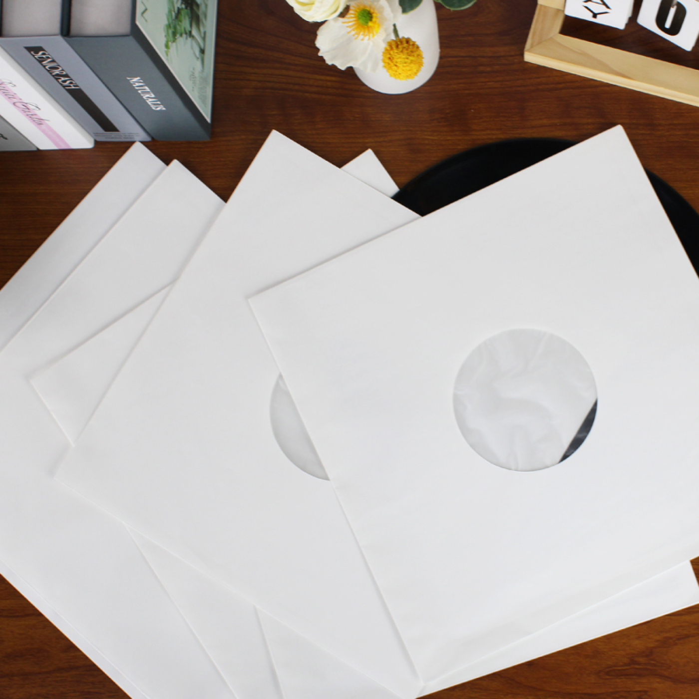 VDD - Pochettes en vinyle - Protège-disques en vinyle - Pochettes en papier - 100 pièces - VDD World FR VDD - Pochettes en vinyle - Protège-disques en vinyle - Pochettes en papier - 100 pièces - VDD World FR