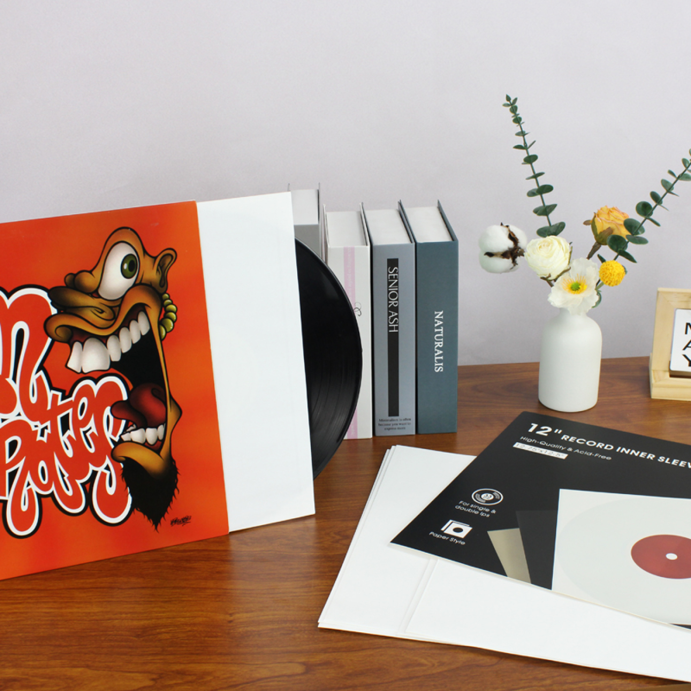 VDD - Pochettes en vinyle - Protège-disques en vinyle - Pochettes en papier - 100 pièces - VDD World FR VDD - Pochettes en vinyle - Protège-disques en vinyle - Pochettes en papier - 100 pièces - VDD World FR
