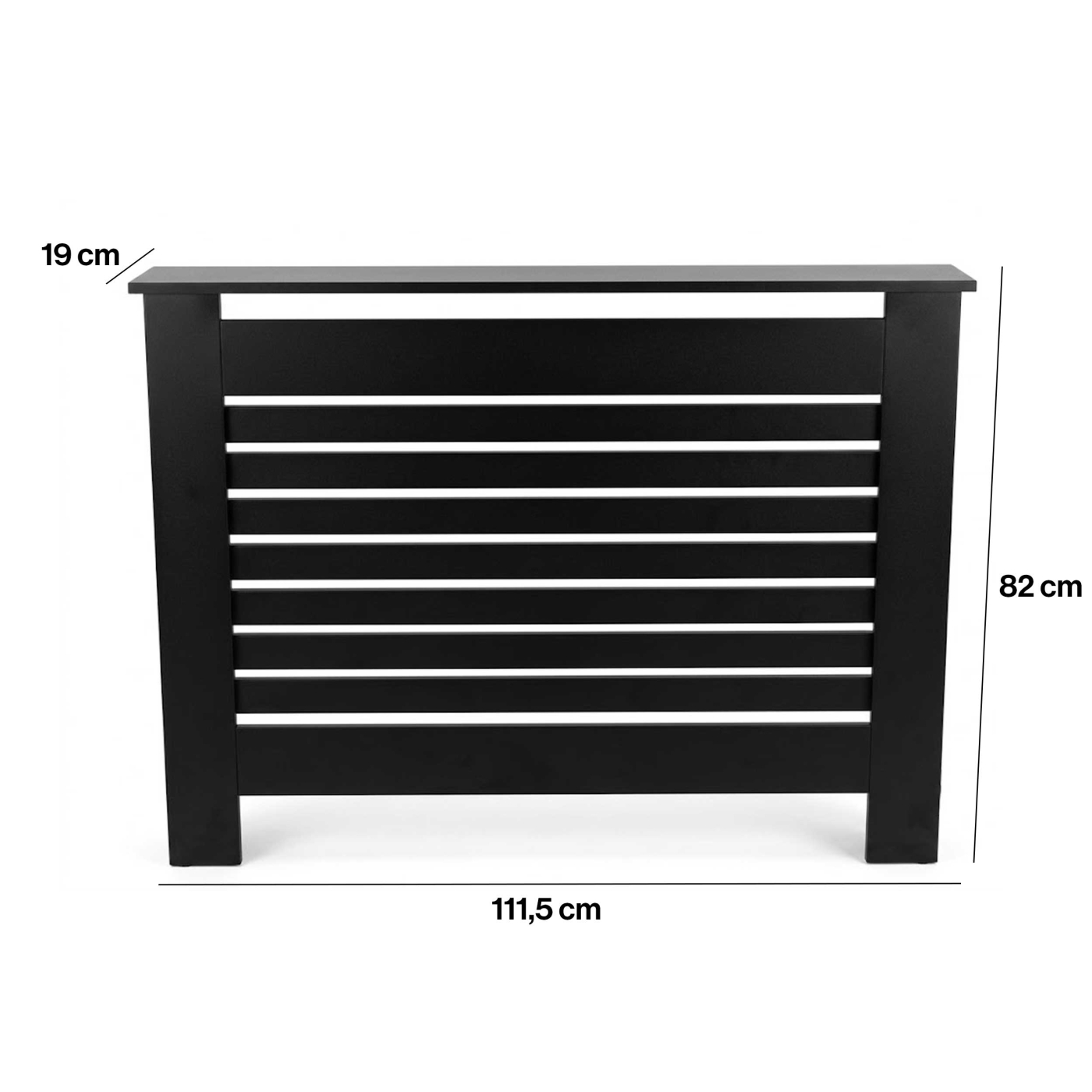 VDD - Habillage de radiateur - Décoration de chauffage - Noir - VDD World FR VDD - Habillage de radiateur - Décoration de chauffage - Noir - VDD World FR
