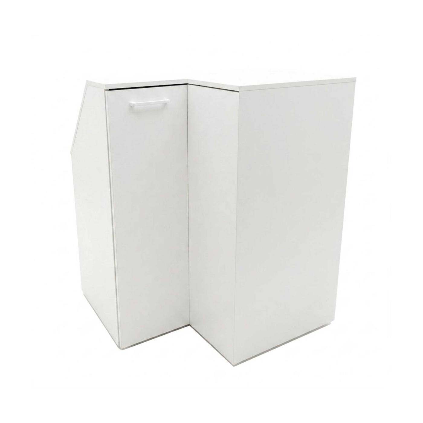 VDD - Armoire d'angle - Armoire de grenier - Armoire pour mur en pente - Blanc - coin gauche - VDD World FR VDD - Armoire d'angle - Armoire de grenier - Armoire pour mur en pente - Blanc - coin gauche - VDD World FR