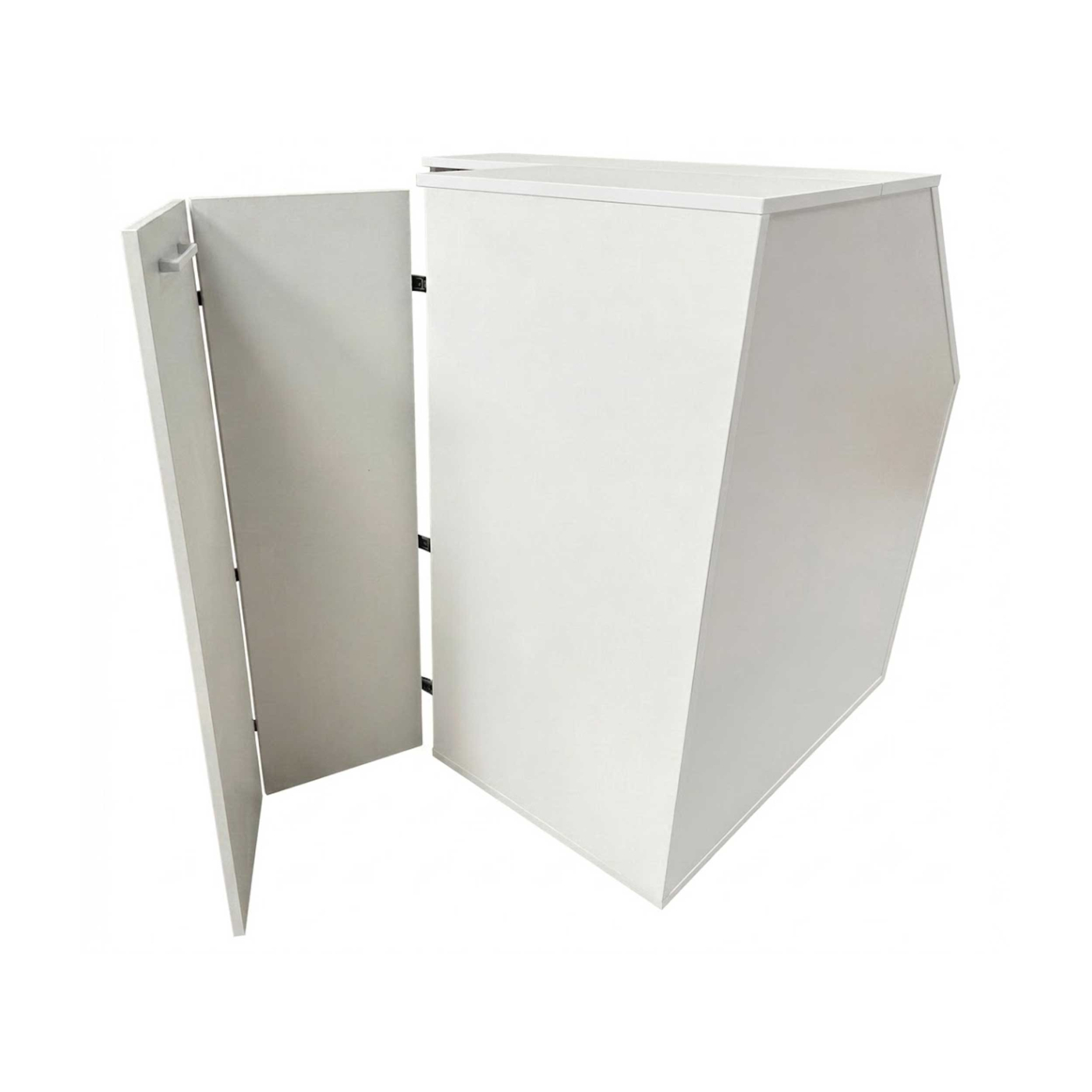 VDD - Armoire d'angle - Armoire de grenier - Armoire pour mur en pente - Blanc - coin gauche - VDD World FR VDD - Armoire d'angle - Armoire de grenier - Armoire pour mur en pente - Blanc - coin gauche - VDD World FR