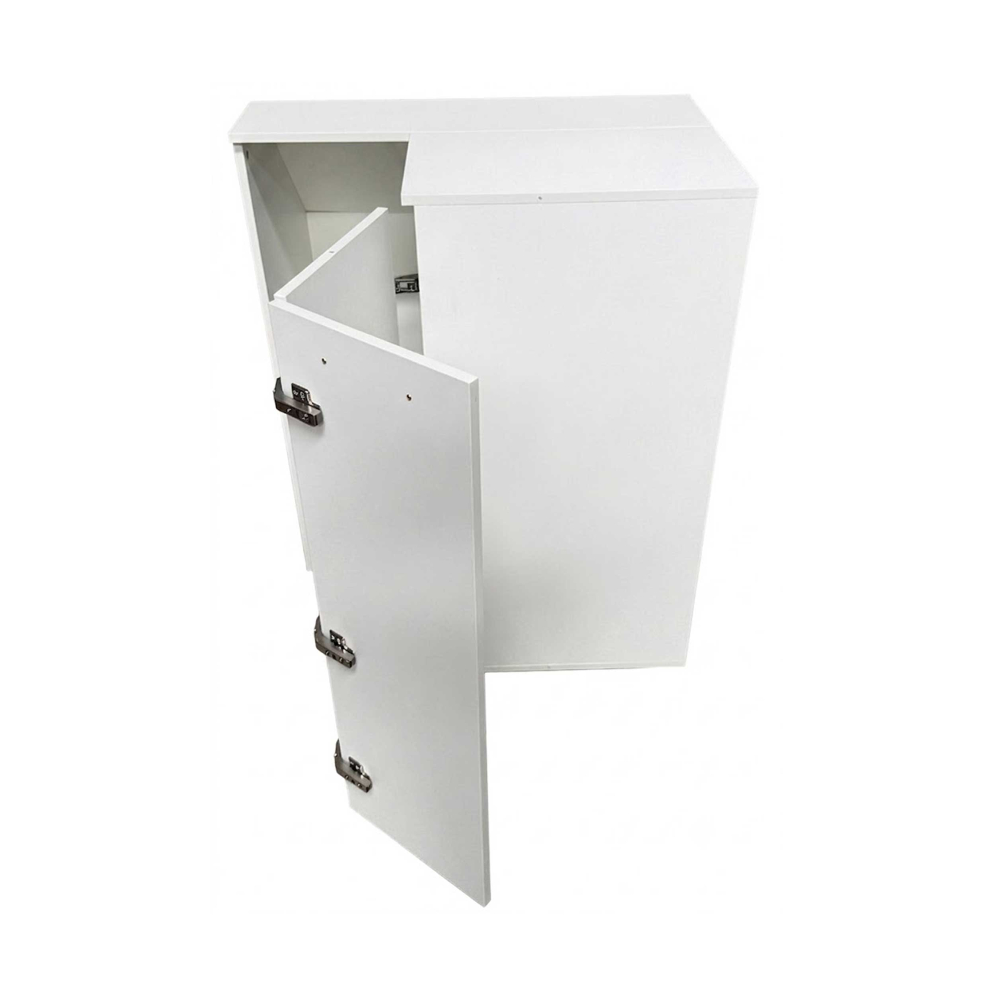 VDD - Armoire d'angle - Armoire de grenier - Armoire pour mur en pente - Blanc - coin gauche - VDD World FR VDD - Armoire d'angle - Armoire de grenier - Armoire pour mur en pente - Blanc - coin gauche - VDD World FR