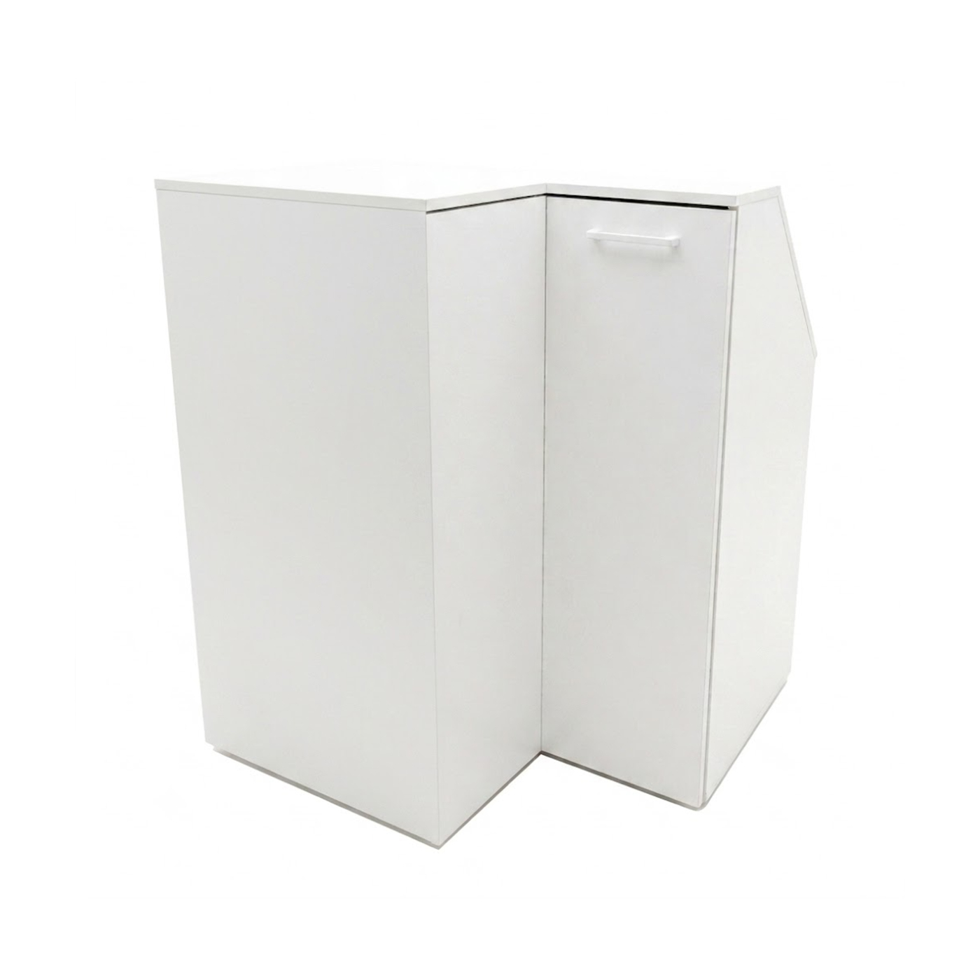 VDD - Armoire d'angle - Armoire de grenier - Armoire pour mur en pente - Blanche - Angle droit - image alternative