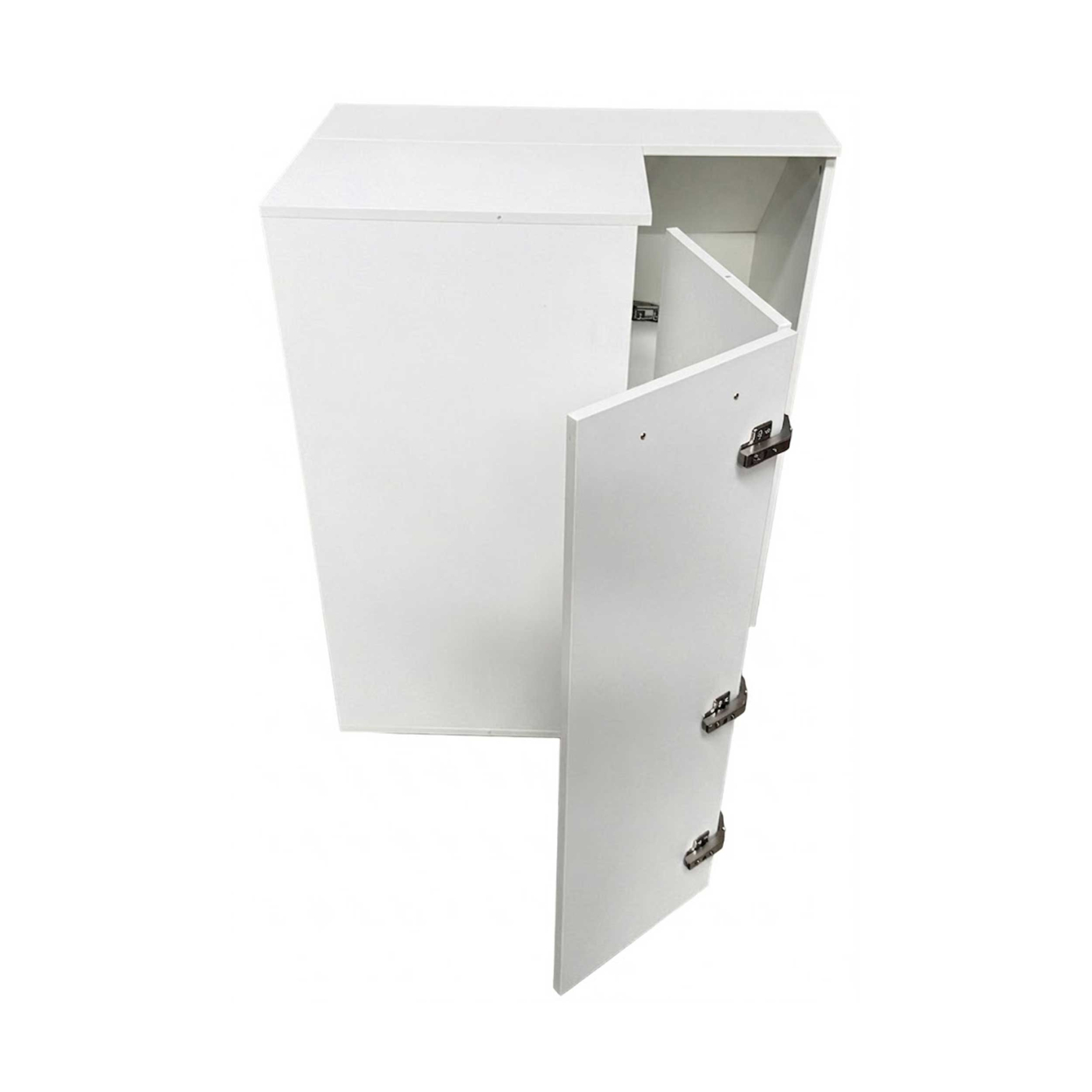 VDD - Armoire d'angle - Armoire de grenier - Armoire pour mur en pente - Blanche - Angle droit - VDD World FR VDD - Armoire d'angle - Armoire de grenier - Armoire pour mur en pente - Blanche - Angle droit - VDD World FR