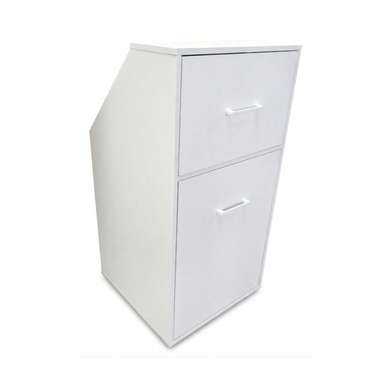 VDD - Armoire à parois inclinées - Armoire de grenier - Commode - Armoire de rangement - Blanc