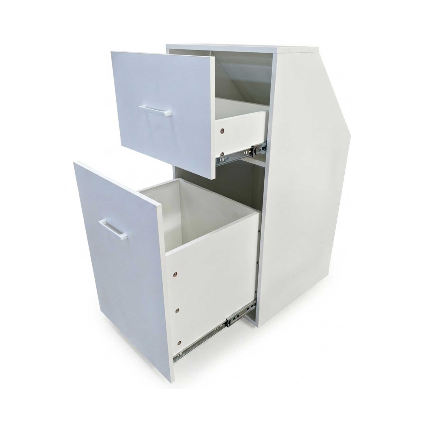 VDD - Armoire à parois inclinées - Armoire de grenier - Commode - Armoire de rangement - Blanc - VDD World FR VDD - Armoire à parois inclinées - Armoire de grenier - Commode - Armoire de rangement - Blanc - VDD World FR
