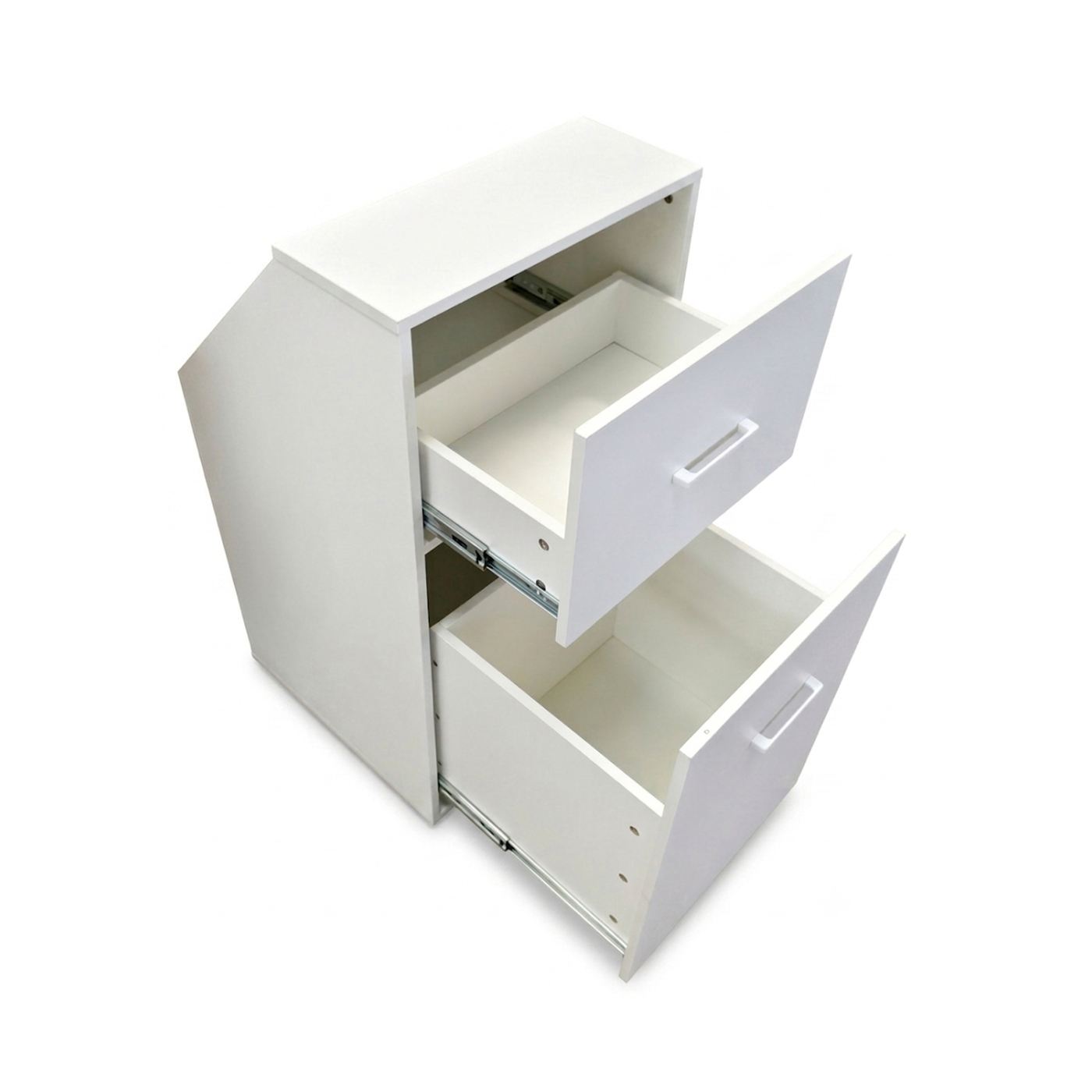 VDD - Armoire à parois inclinées - Armoire de grenier - Commode - Armoire de rangement - Blanc - VDD World FR VDD - Armoire à parois inclinées - Armoire de grenier - Commode - Armoire de rangement - Blanc - VDD World FR