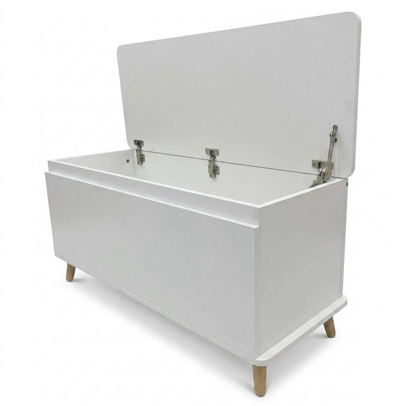 VDD - Coffre de rangement - Coffre à couvertures - Coffre à jouets - 100 x 40 x 48,5 - Blanc - VDD World FR VDD - Coffre de rangement - Coffre à couvertures - Coffre à jouets - 100 x 40 x 48,5 - Blanc - VDD World FR