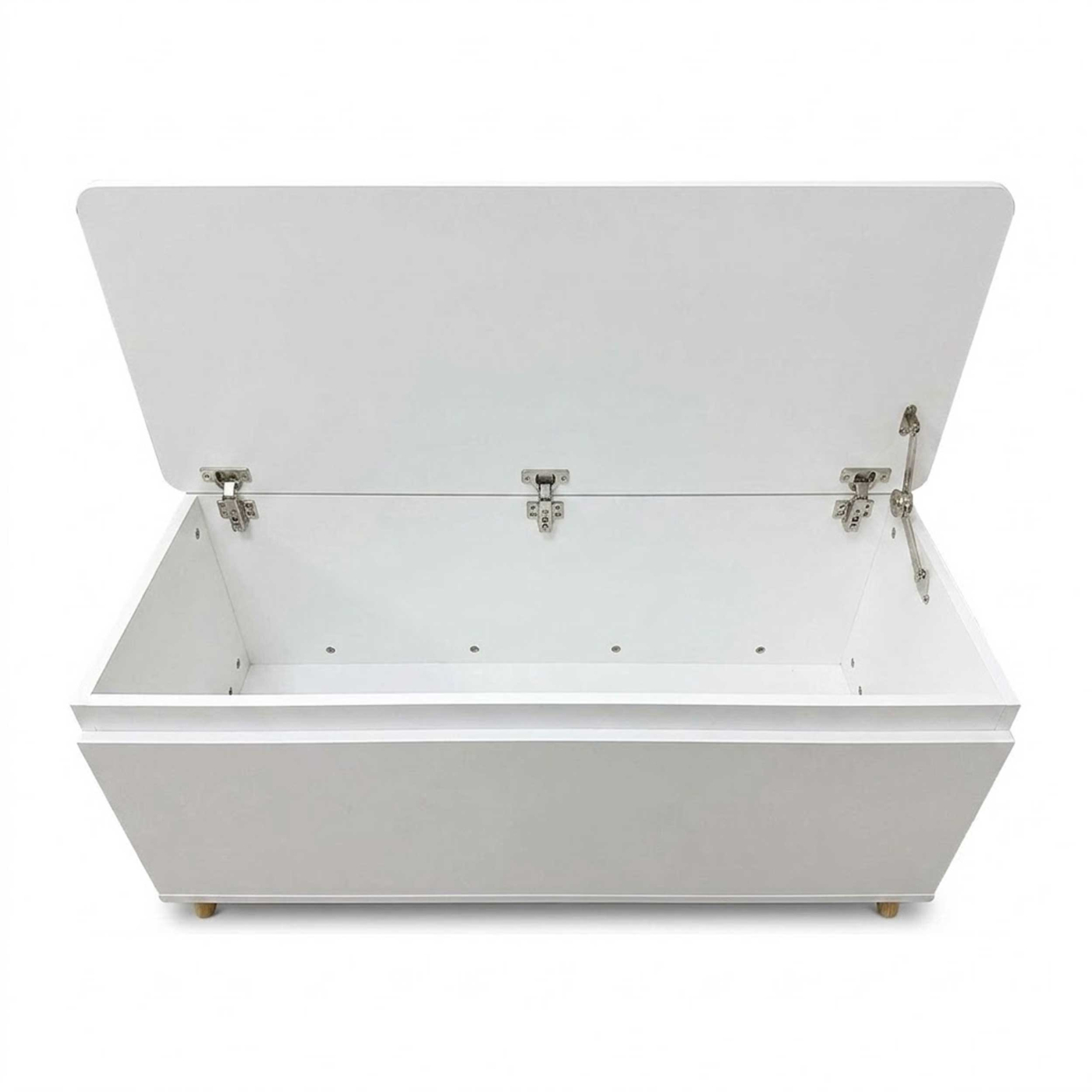 VDD - Coffre de rangement - Coffre à couvertures - Coffre à jouets - 100 x 40 x 48,5 - Blanc - VDD World FR VDD - Coffre de rangement - Coffre à couvertures - Coffre à jouets - 100 x 40 x 48,5 - Blanc - VDD World FR