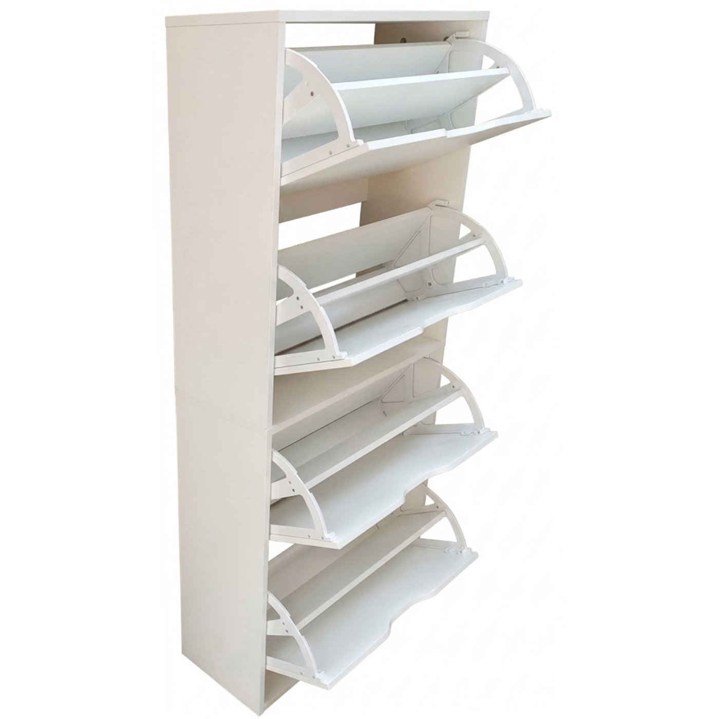 VDD - Armoire à chaussures - Armoire d'entrée - Système de rangement pour chaussures - Blanc - VDD World FR VDD - Armoire à chaussures - Armoire d'entrée - Système de rangement pour chaussures - Blanc - VDD World FR