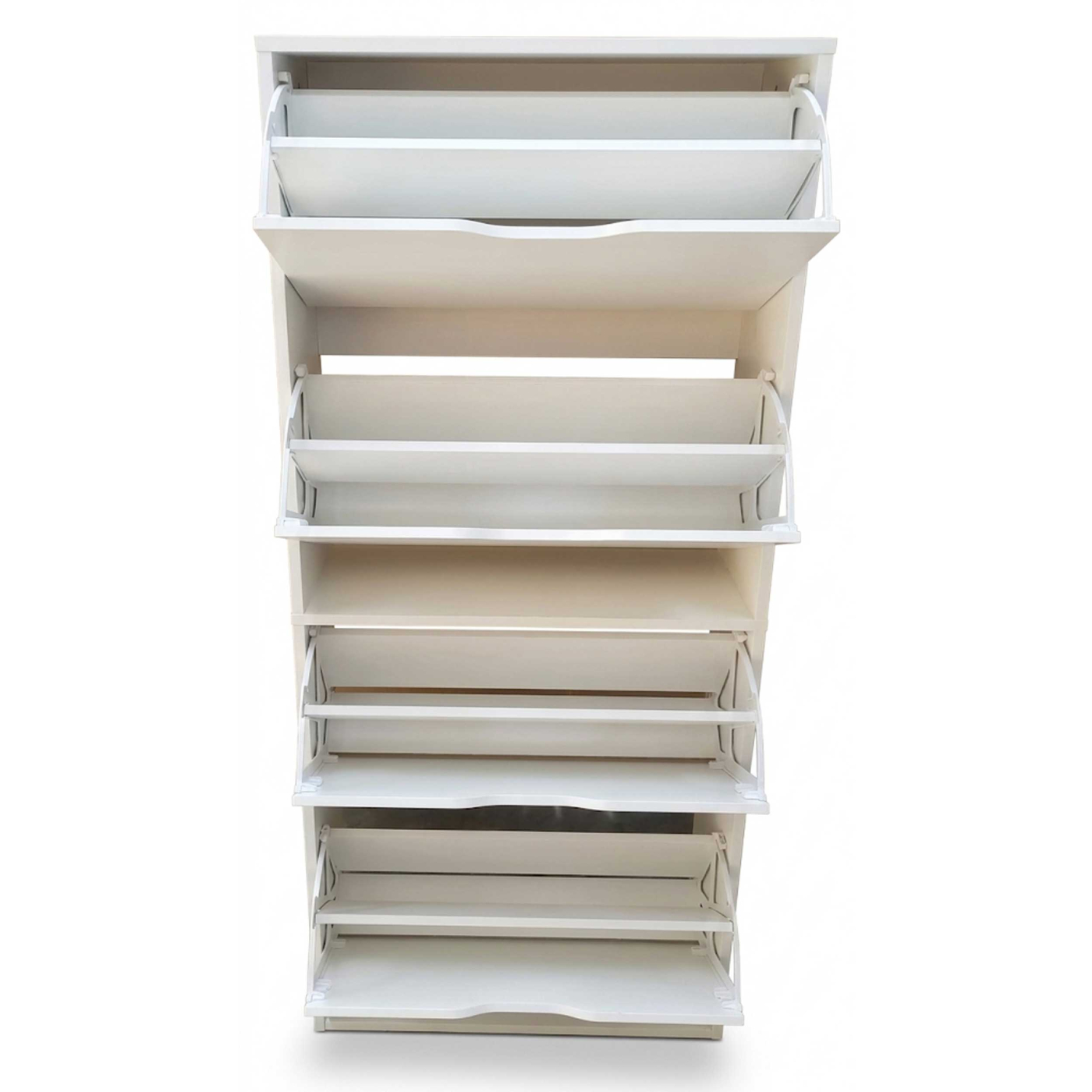 VDD - Armoire à chaussures - Armoire d'entrée - Système de rangement pour chaussures - Blanc - VDD World FR VDD - Armoire à chaussures - Armoire d'entrée - Système de rangement pour chaussures - Blanc - VDD World FR
