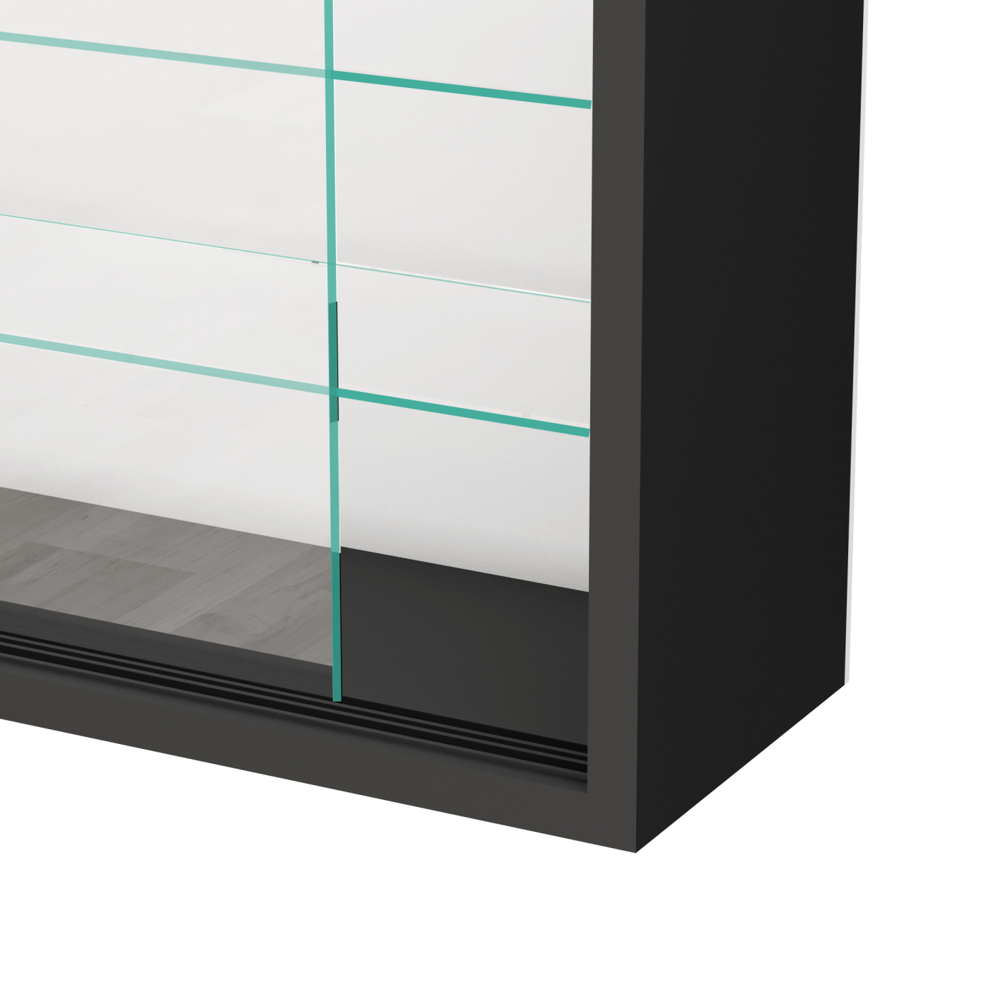 VDD – Vitrine avec verre – Vitrine avec éclairage LED – Petite vitrine – 50 x 12 x 40 cm – Noir - VDD World FR VDD – Vitrine avec verre – Vitrine avec éclairage LED – Petite vitrine – 50 x 12 x 40 cm – Noir - VDD World FR