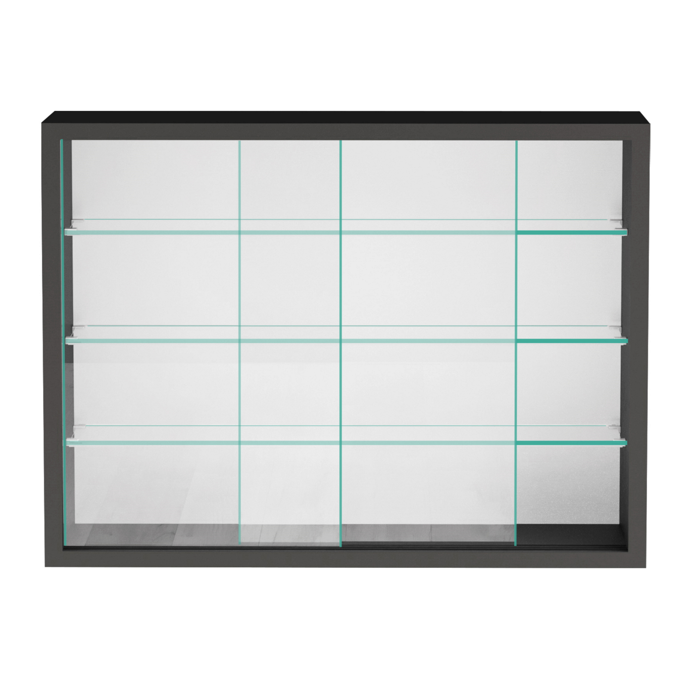 VDD – Vitrine avec verre – Vitrine avec éclairage LED – Petite vitrine – 50 x 12 x 40 cm – Noir - VDD World FR VDD – Vitrine avec verre – Vitrine avec éclairage LED – Petite vitrine – 50 x 12 x 40 cm – Noir - VDD World FR