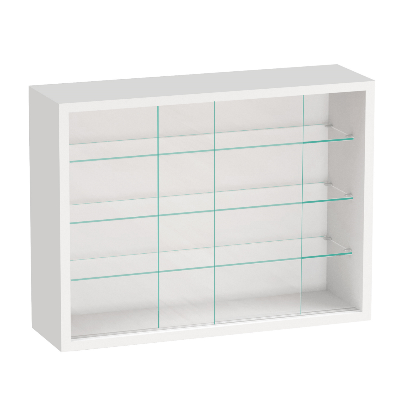 VDD – Vitrine avec verre – Vitrine avec éclairage LED – Petite vitrine – 50 x 12 x 40 cm – Blanc - VDD World FR VDD – Vitrine avec verre – Vitrine avec éclairage LED – Petite vitrine – 50 x 12 x 40 cm – Blanc - VDD World FR