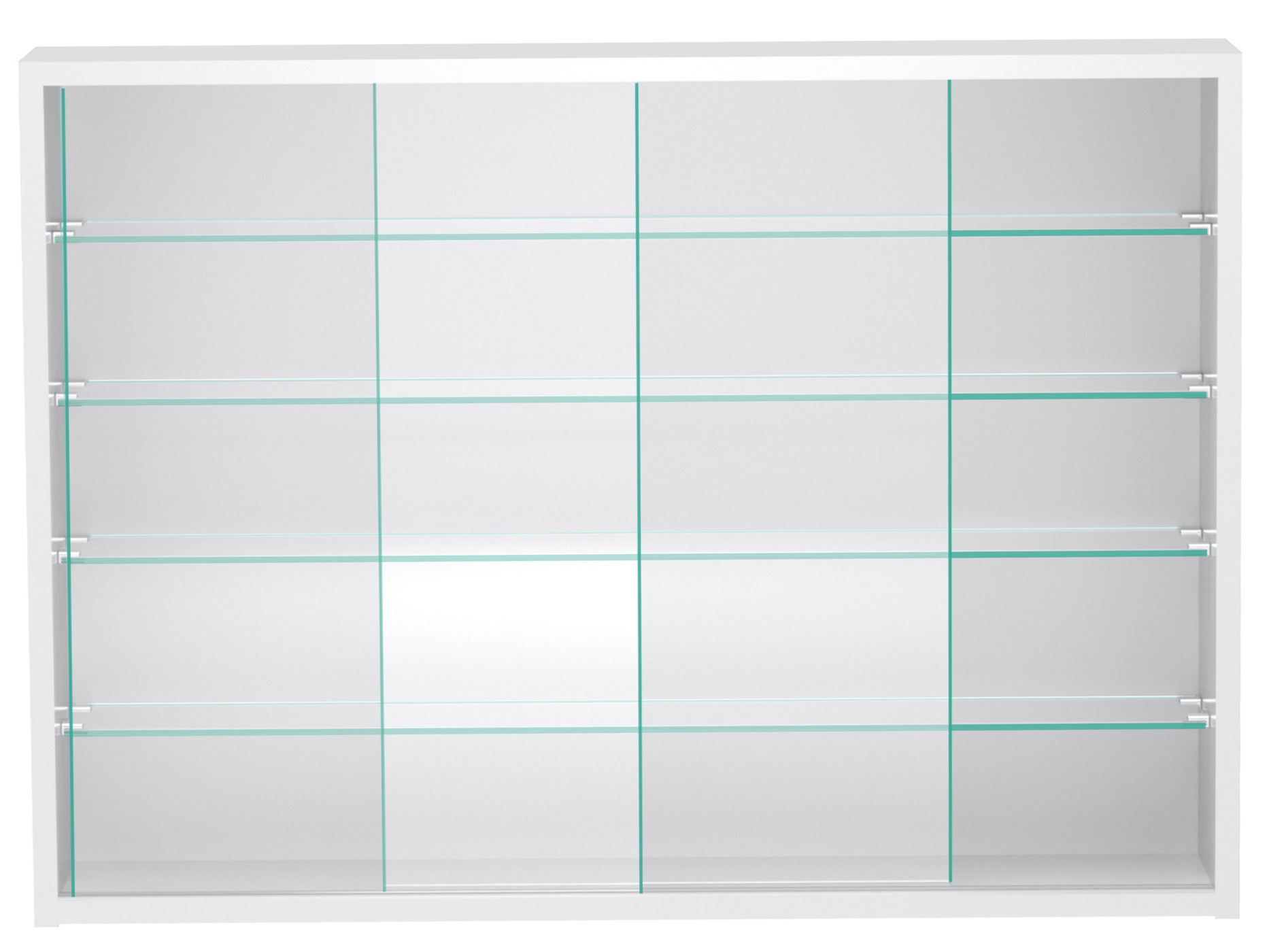 VDD – Vitrine avec verre – Vitrine avec éclairage LED – Petite vitrine – 75 x 14 x 55 cm – Blanc - VDD World FR VDD – Vitrine avec verre – Vitrine avec éclairage LED – Petite vitrine – 75 x 14 x 55 cm – Blanc - VDD World FR