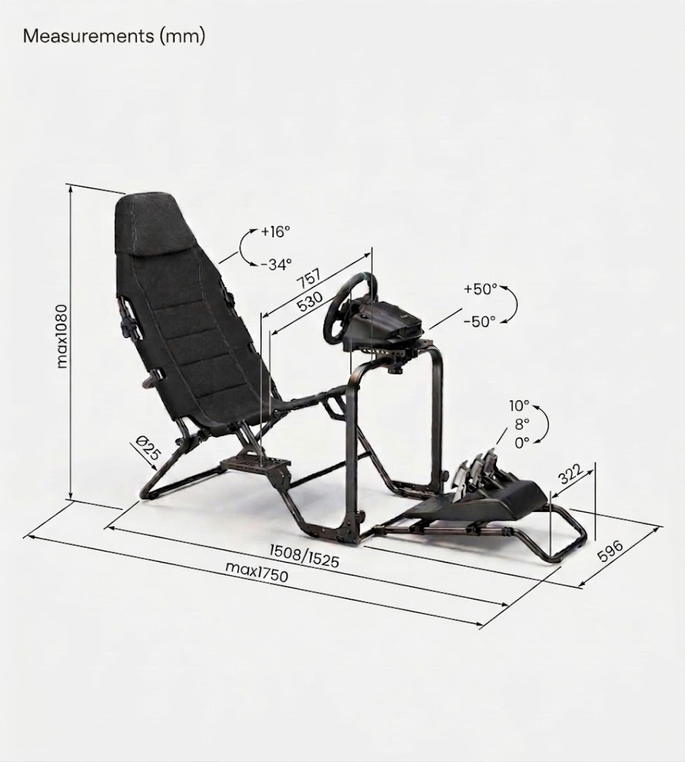 VDD Gaming - Cockpit de simulation de course pliable - Sim-racer - Cockpit de course - Pliable - VDD World FR VDD Gaming - Cockpit de simulation de course pliable - Sim-racer - Cockpit de course - Pliable - VDD World FR