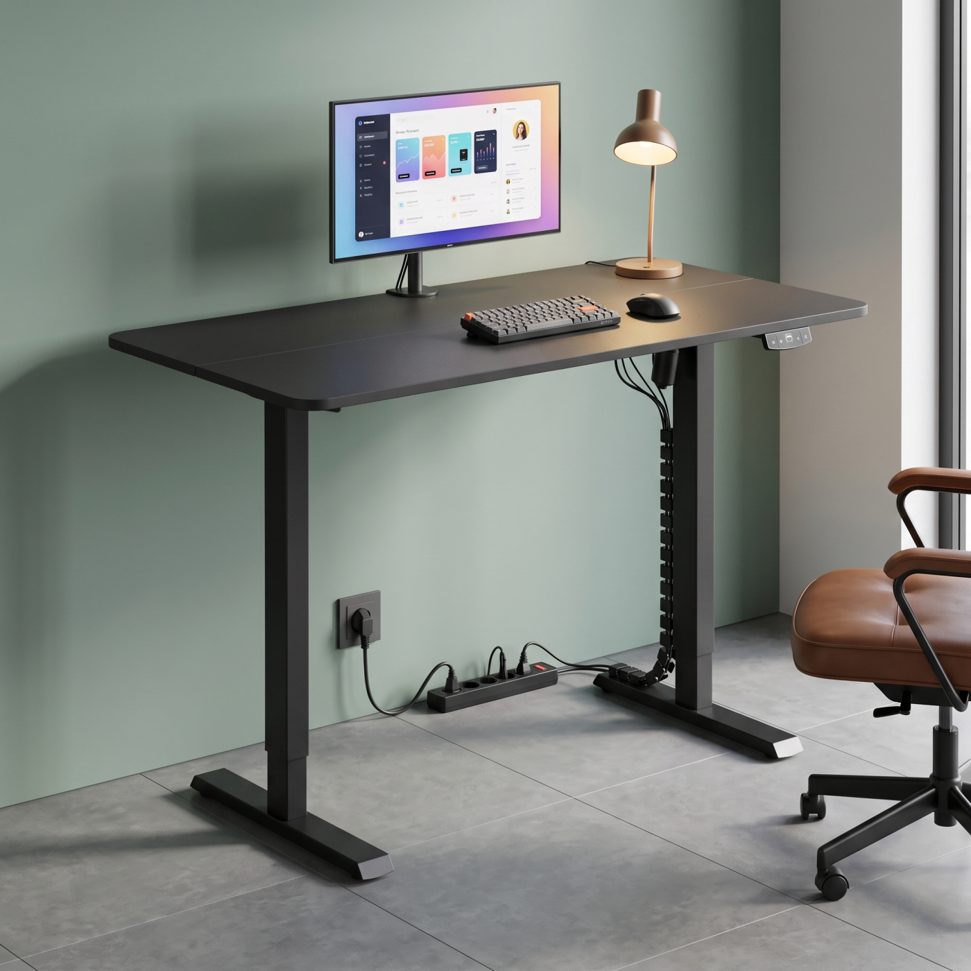 VDD - Bureau - Poste de travail assis-debout - Réglable électriquement - 120 x 60 x 74 - VDD World FR VDD - Bureau - Poste de travail assis-debout - Réglable électriquement - 120 x 60 x 74 - VDD World FR