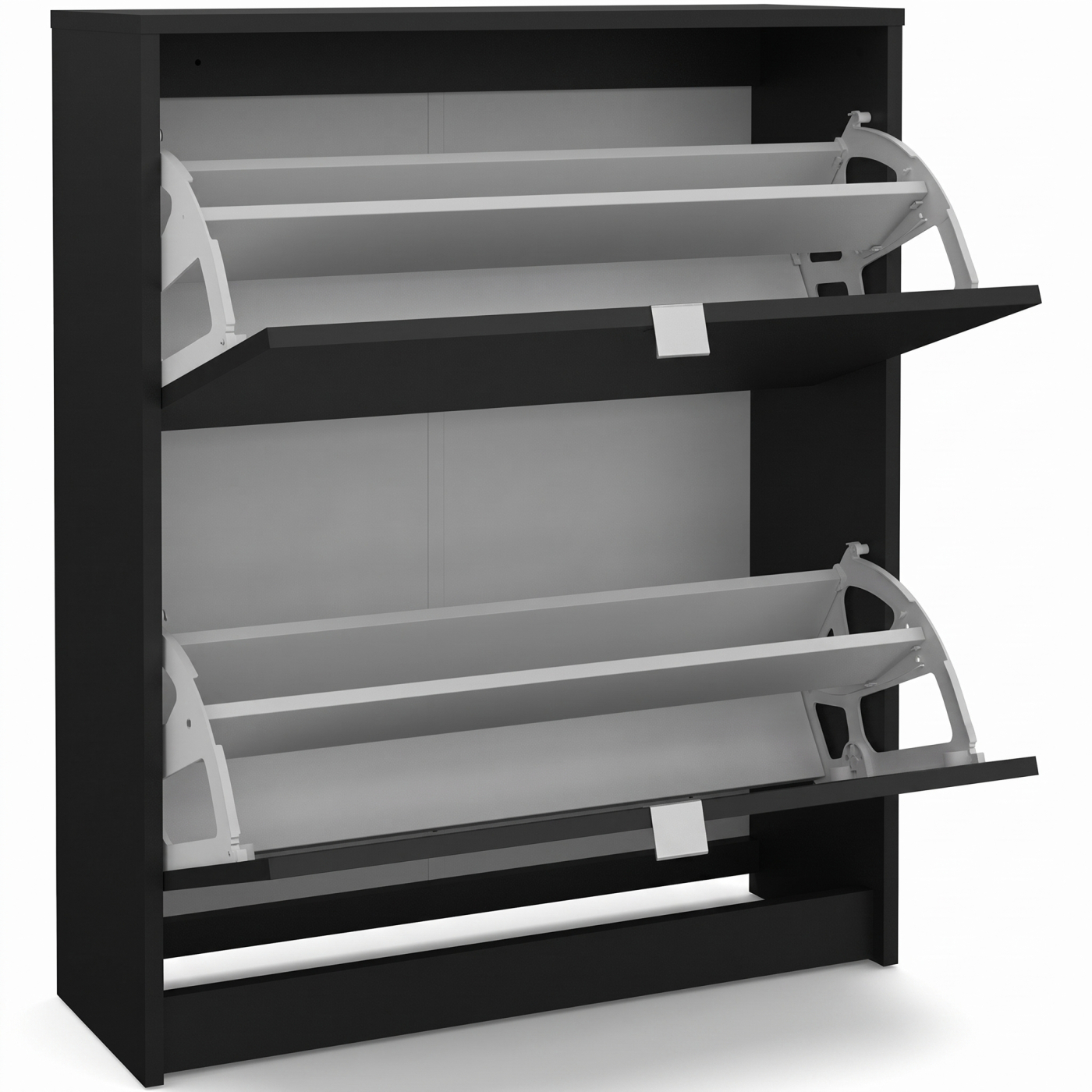 VDD - Armoire à chaussures - Rangement à chaussures - Meuble de rangement - Noir - VDD World FR VDD - Armoire à chaussures - Rangement à chaussures - Meuble de rangement - Noir - VDD World FR