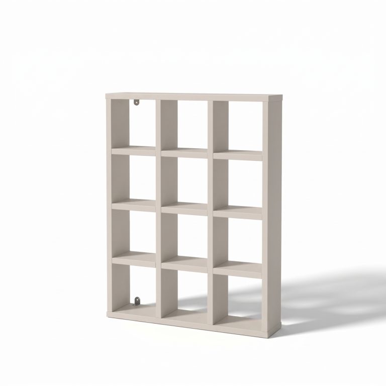 VDD - Armoire murale à 12 compartiments - Cashmere - Qualité danoise - 45,5 x 10,1 x 59,5 cm